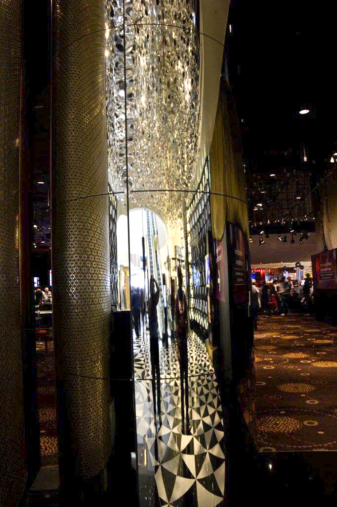 Shiny Pillar in Crown Casino