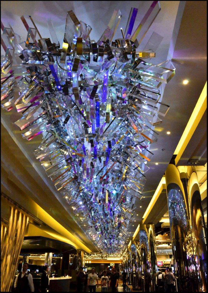 Pretty Light Fitting in Crown Casino