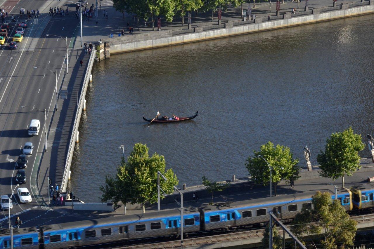 A Gondola??? on the Yarra