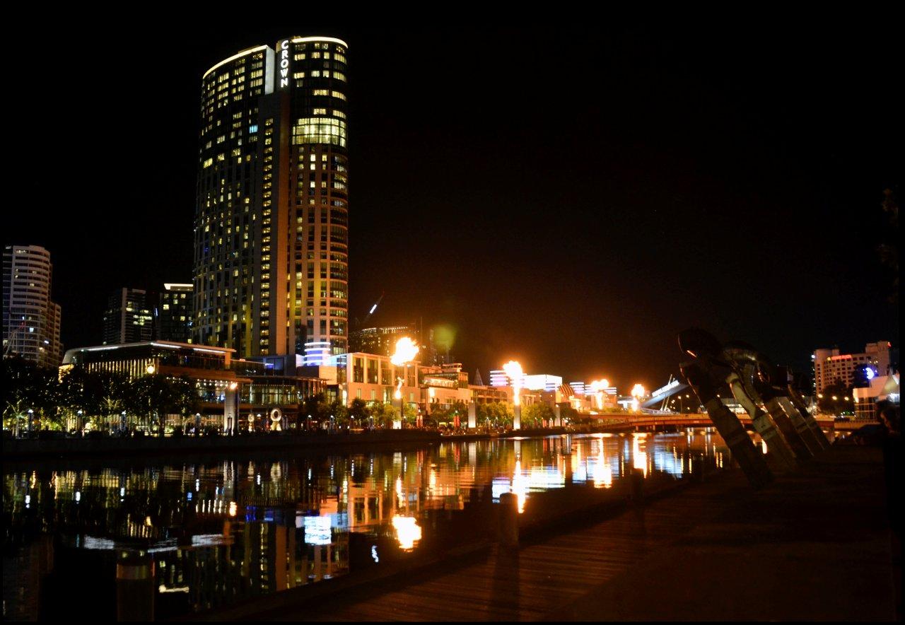 Crown Casino Gas Light Show