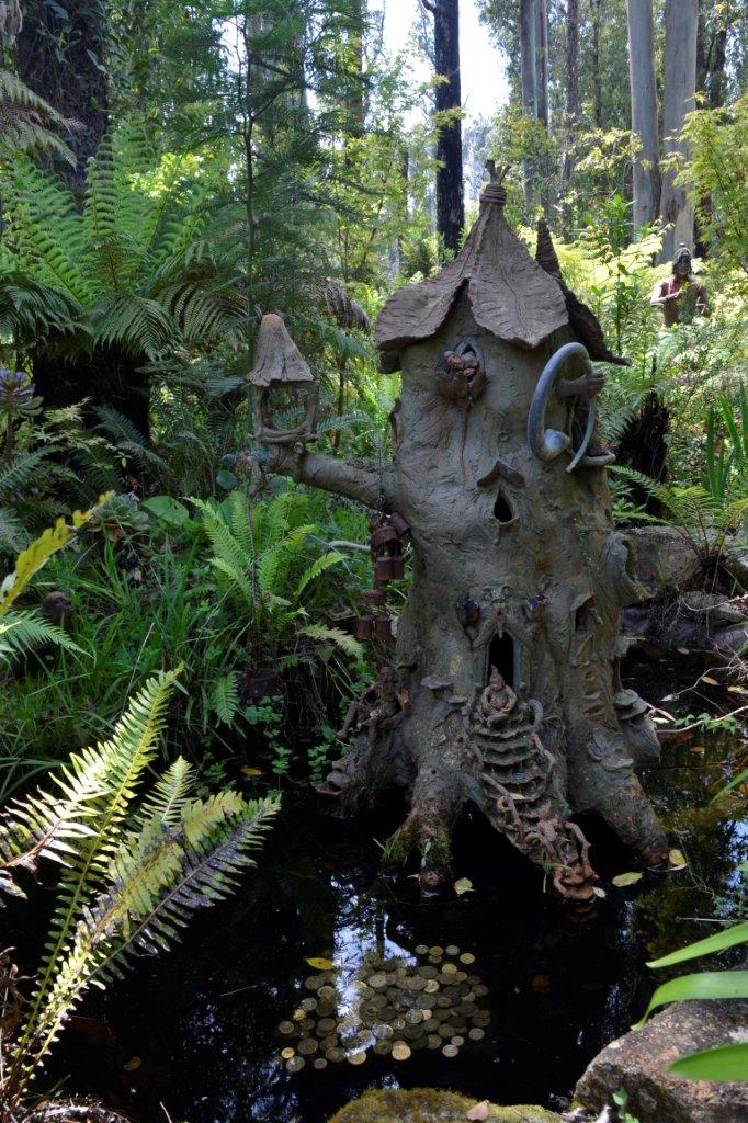 Bruno's Sculpture Garden Fantasy Tree House
