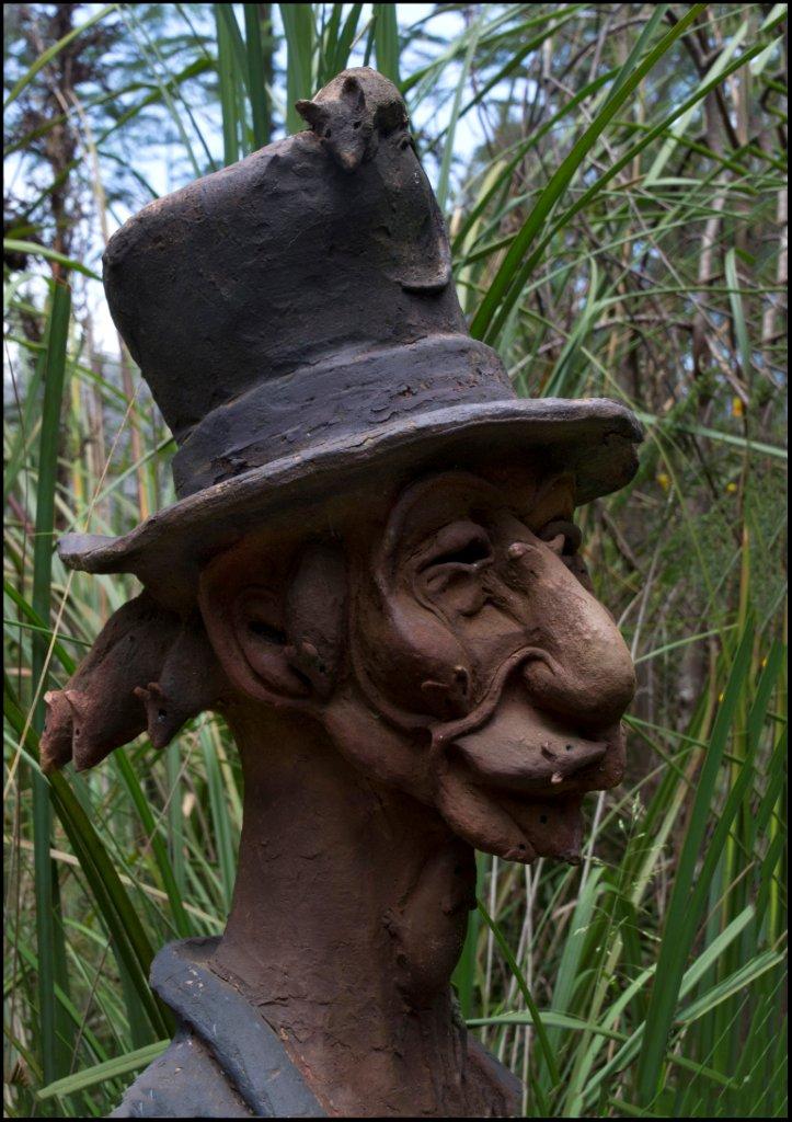 Bruno's Sculpture Garden - Mouse Man