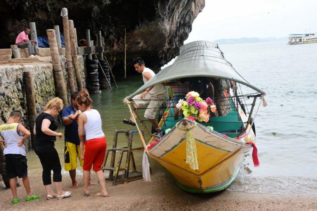 Arrival at James Bond Island