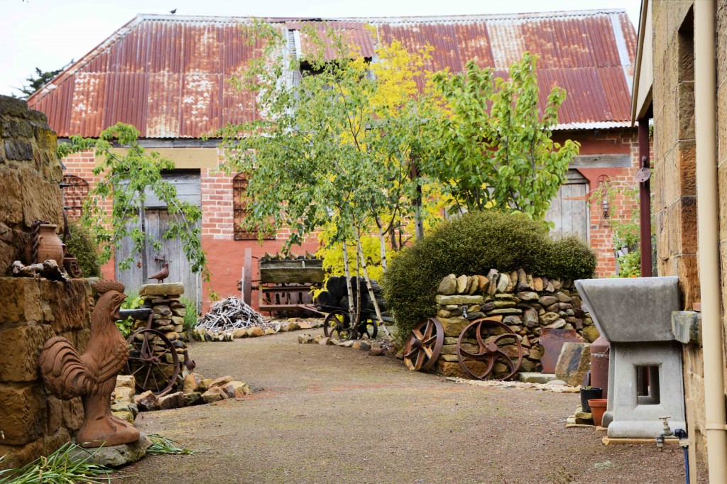 Old Garden in High Street, Oatlands Tasmania