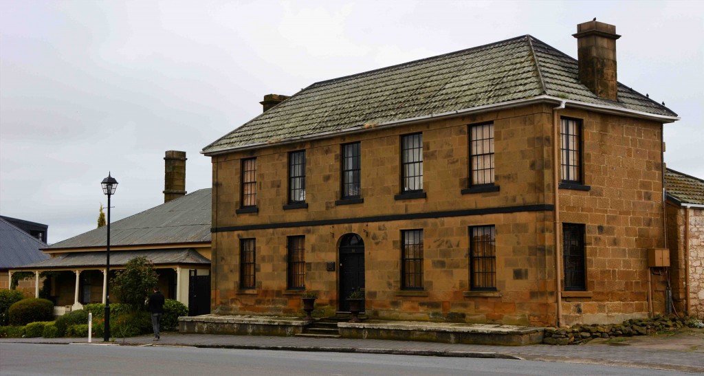 Old House Along High Street, Oatlands Tasmania