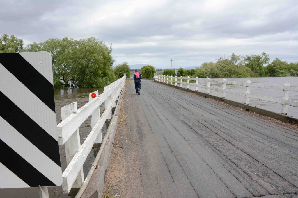 Flooded Bridge after Woolmers Estate