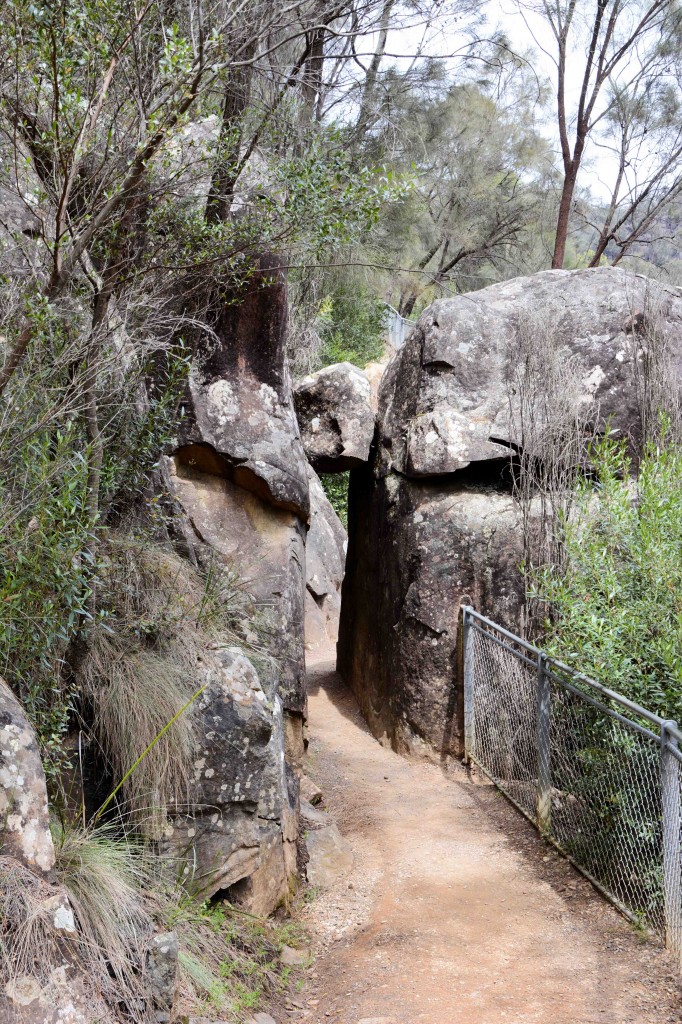 Path to Duck Reach Power Station, Cataract Gorge, Launceston, Tasmania