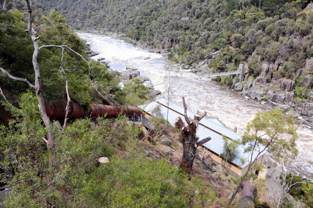 Above Duck Reach Power Station, Cataract Gorge, Launceston, Tasmania