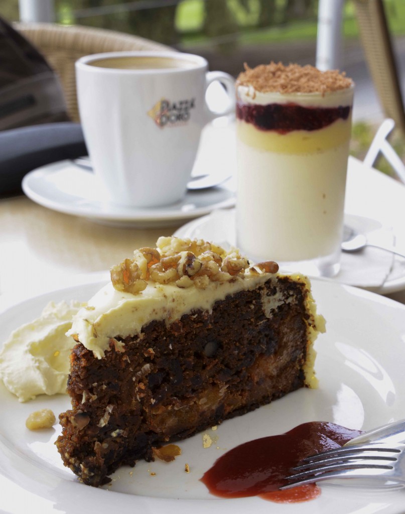 Amazing Carrot Cake at the Botanical Gardens