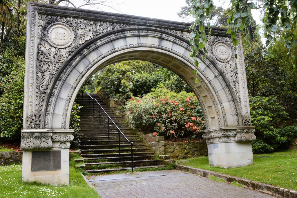 Interesting Arch in the Botanical Garden, Hobart