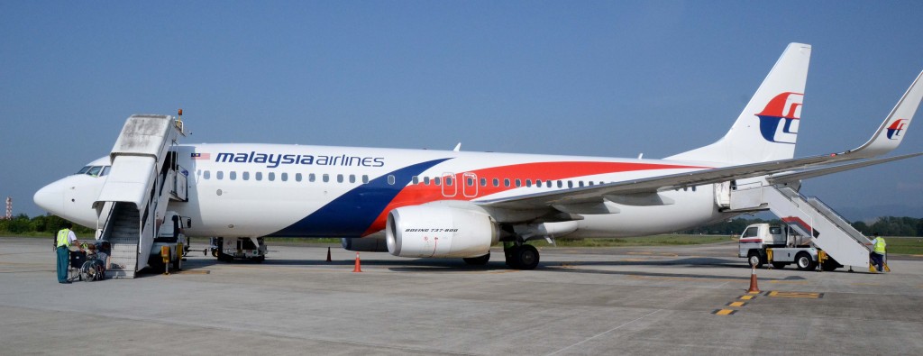 Disembarking, Kuantan Airport, Malaysia