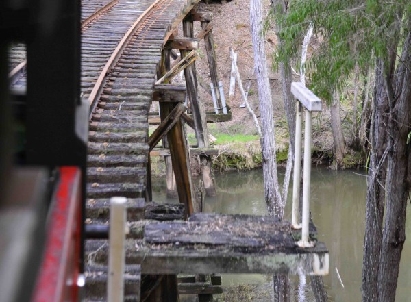 High Enough for a Wooden Bridge