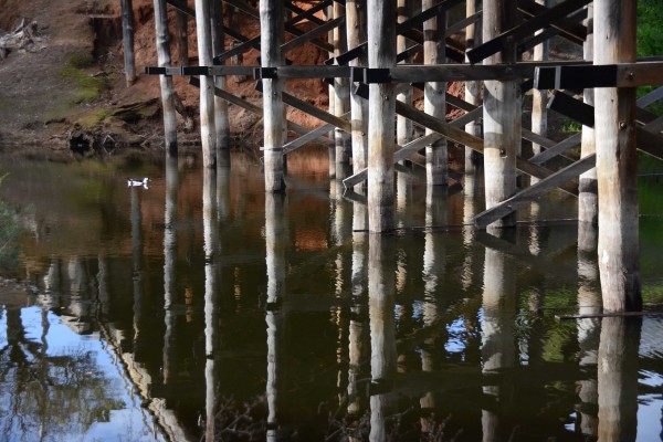 Under the Bridge at Bridgetown