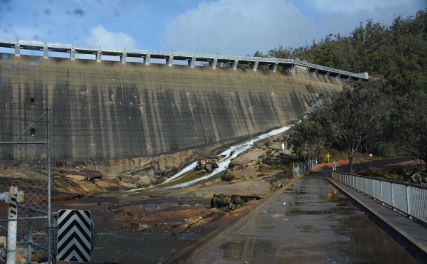 Wellington Dam Wall